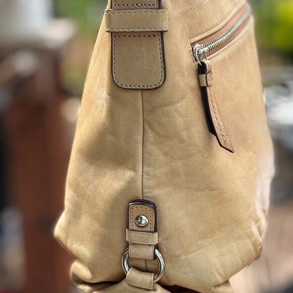 Coach Tan Legacy Convertible Bag #F15064 - Picture 3 of 11